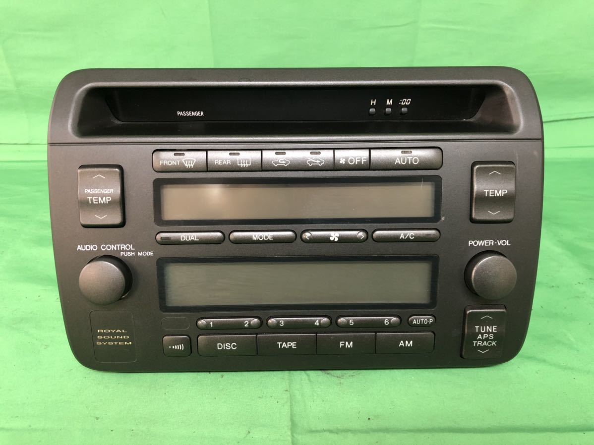 KH214 中古 トヨタ クラウン JZS171 平成13年12月 エアコンスイッチ