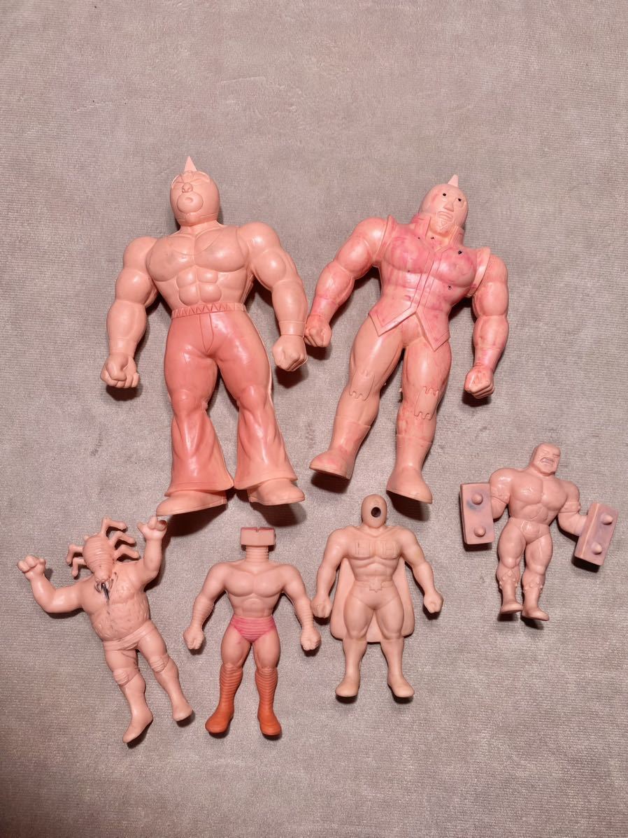 当時物 キン消し デカ消し 丸越 32体セット キン肉マン 1980年代 肌色
