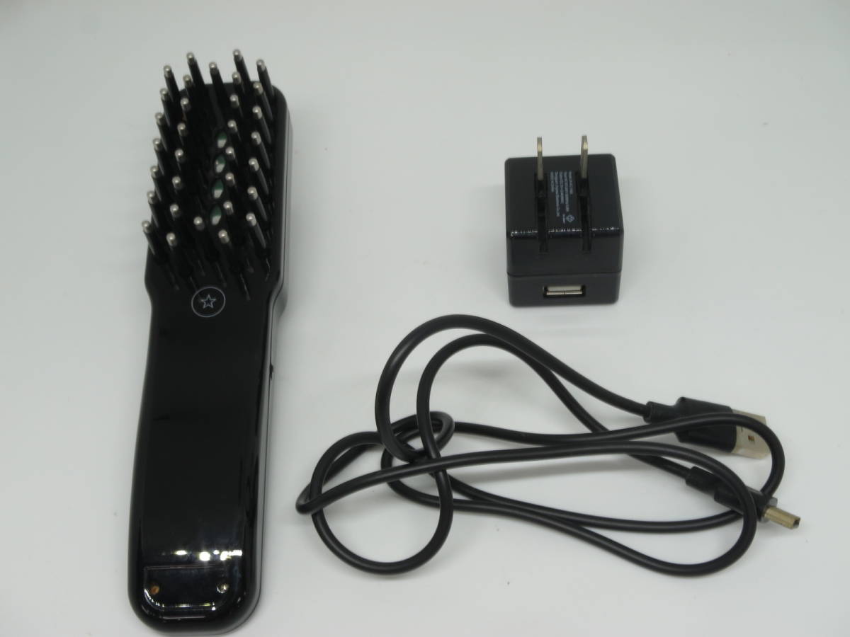 美品】ELECTRON電気バリブラシ / エレクトロン美顔器/付属品完備 美容家電