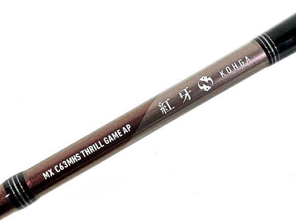 2025，定番人気 Daiwa ダイワ 紅牙MX C63MHS TG AP ロッド 中古 T8000234