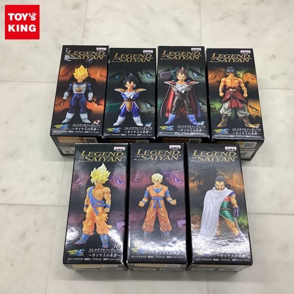 1円〜 未開封含 ドラゴンボール改 コレクタブルフィギュア スーパーサイヤ人べジータ、ブロリー 等