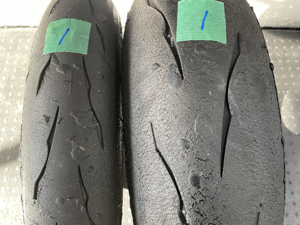 ブリヂストン ST600用 R11 前後タイヤ① 中古品 45分 中古BRIDGESTONE