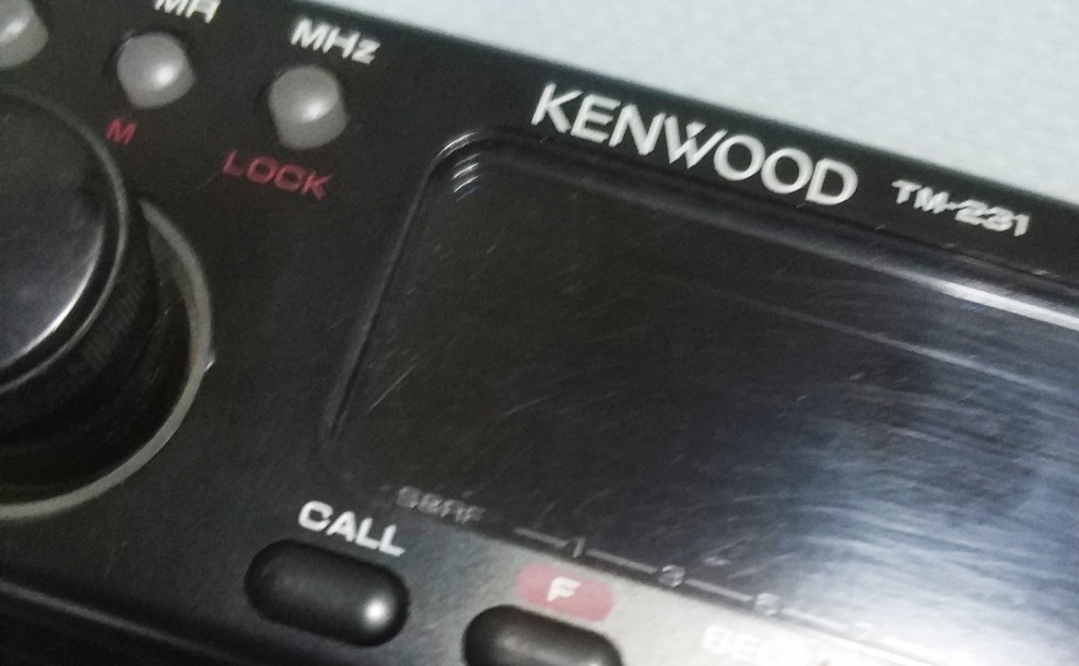 KENWOOD TM531 修理品 1200MHz FMモービル機