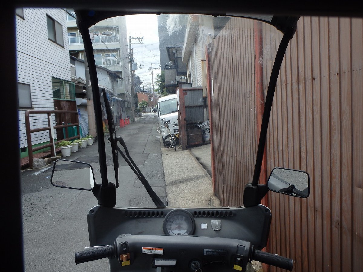 HONDA ジャイロキャノピー TA03 エンジン可動 中古 原付 車体 バイク