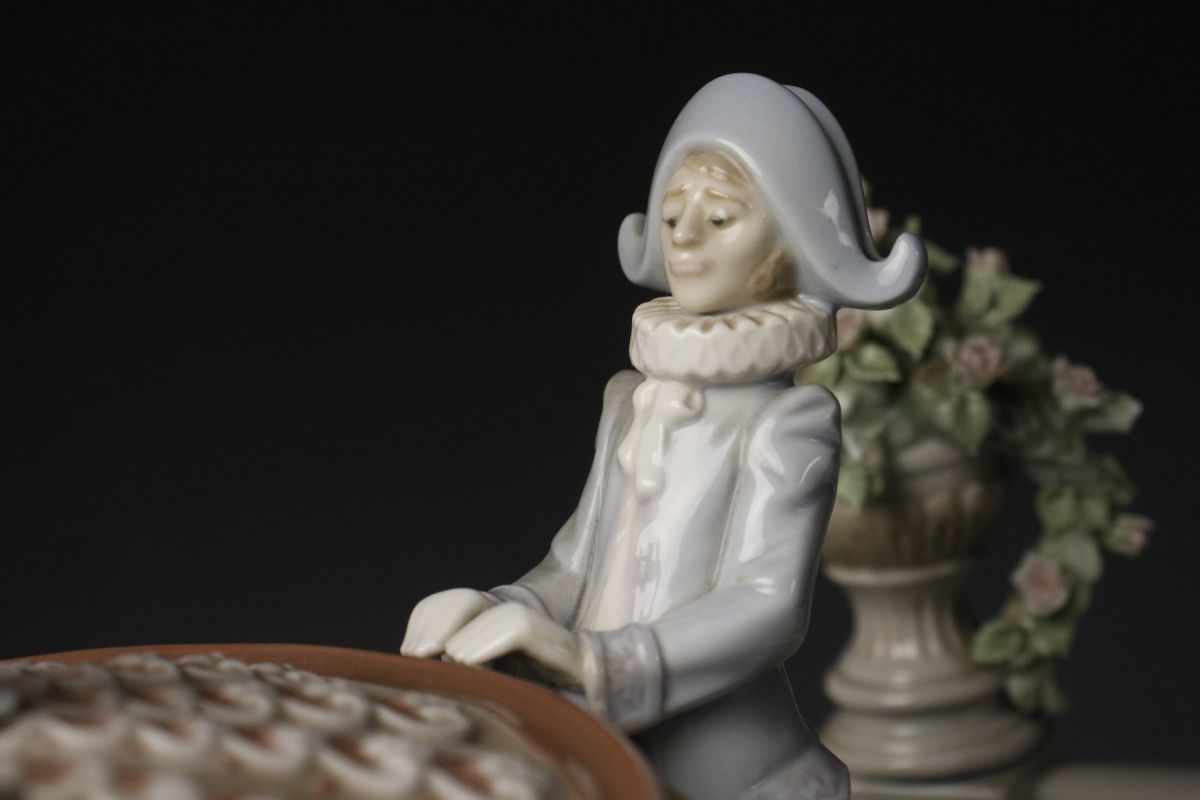 LIG】LLADRO リヤドロ 大型作品 64㎝ 「24時の鐘の音」 限定1500体