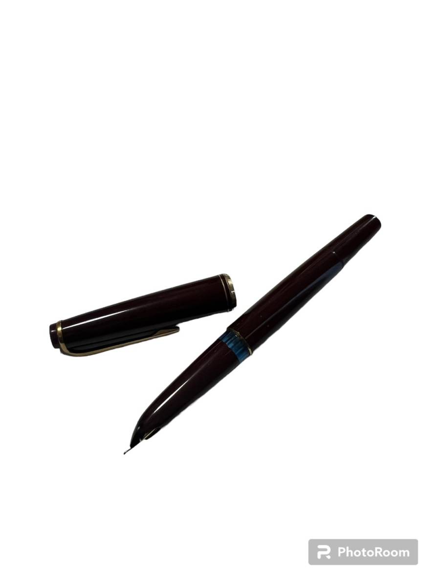 O】モンブラン MONTBLANC 万年筆 NO.22 ペン先 K18? K14? 不明金