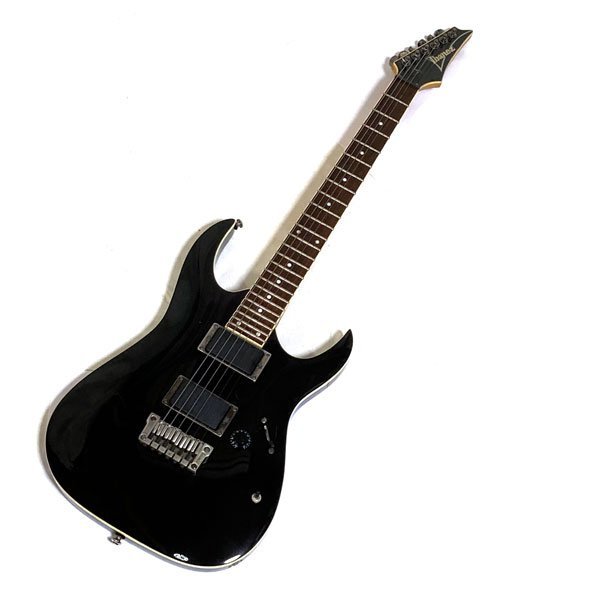 IBANEZ RGA42 ブラック マホガニーボディ アクティブEQはミニスイッチ