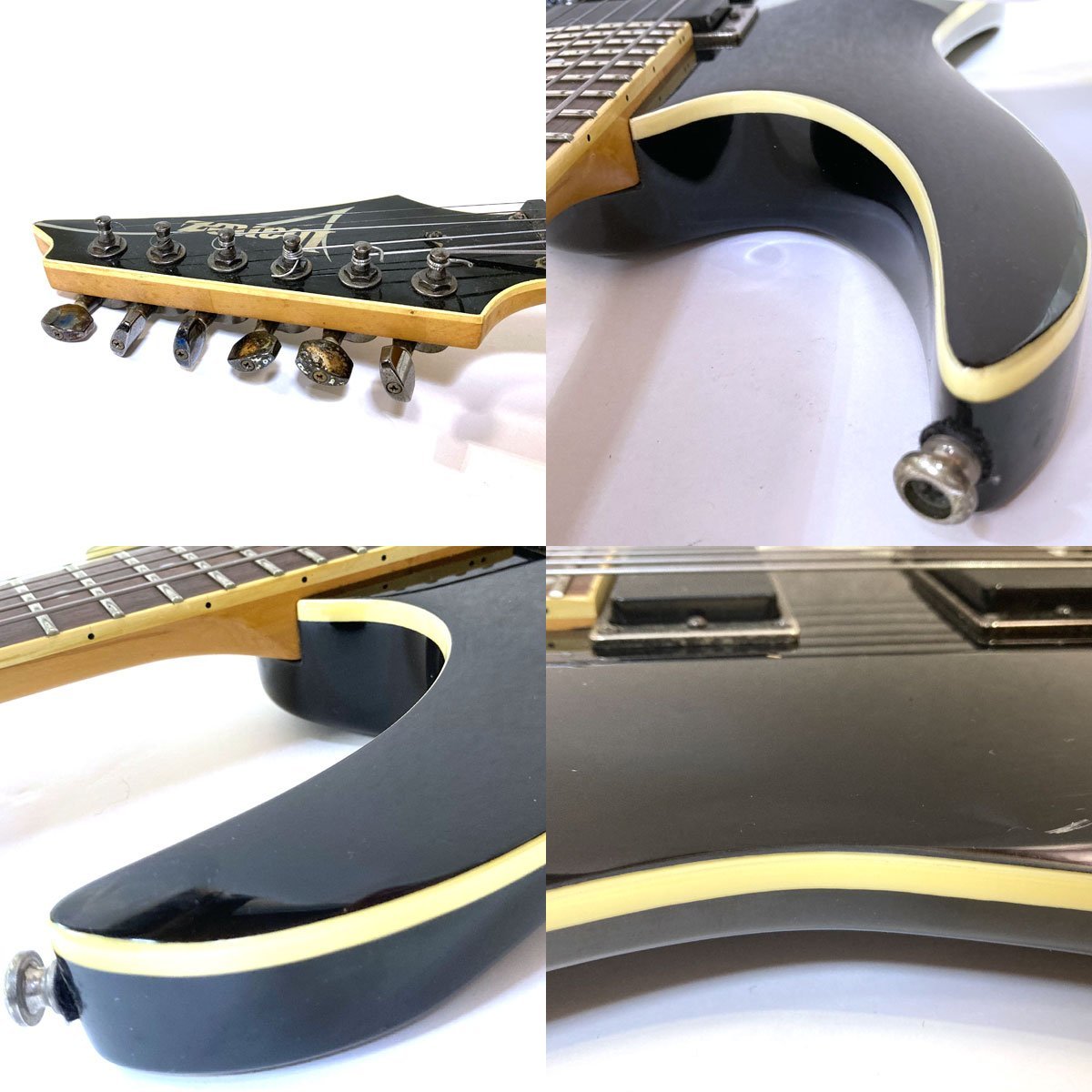 IBANEZ RGA42 ブラック マホガニーボディ アクティブEQはミニスイッチ