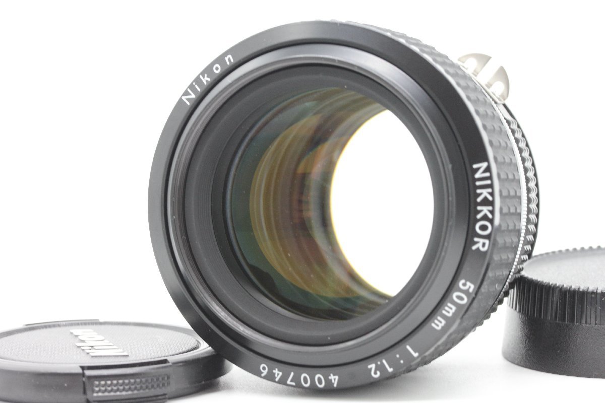 ☆セール☆ 極上品 レア Nikon Ai-s Ais Nikkor 50mm f1.2 現行SIC仕様 