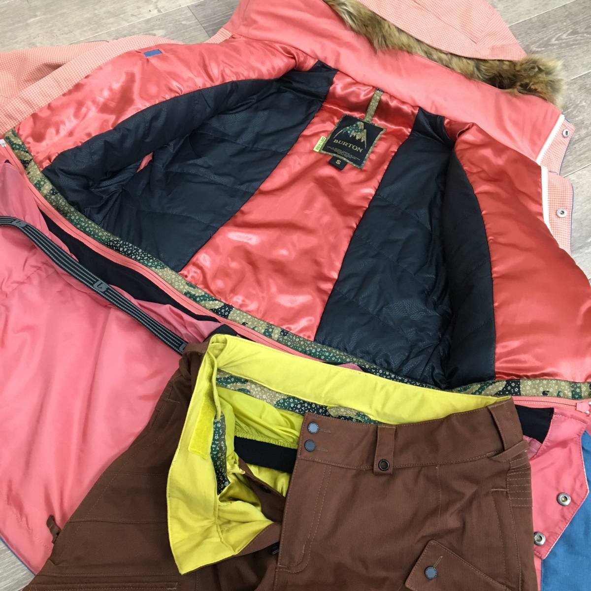 BURTON/バートン スノーボード/スキーウェア上下 2点セット ジャケット