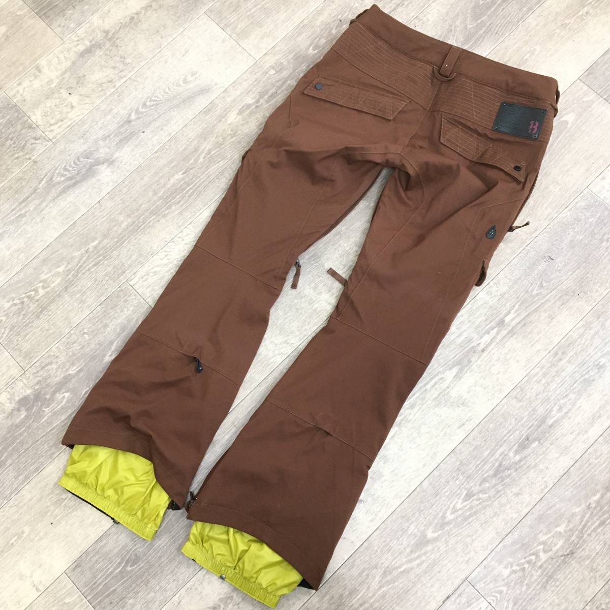 BURTONスノーボードパンツ レディース ブラウン バートン スキー BURTON/バートン スノーボード/スキーウェア上下 2点セット ジャケット