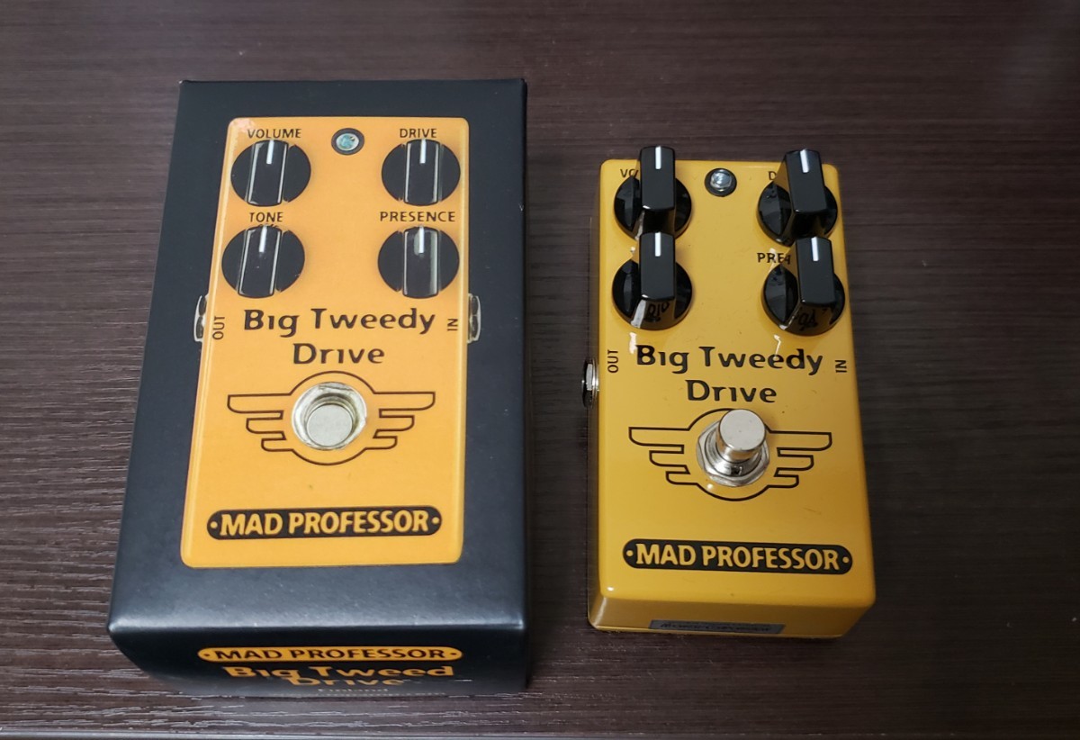 Mad Professor Big Tweedy Drive Over Drive エフェクター 、オーバー