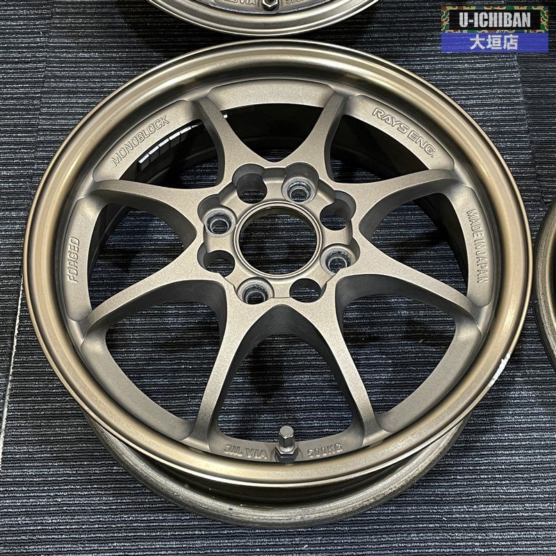 RAYS VOLK RACING CE28N 見入っ 14×5.5J 45 4H‐100