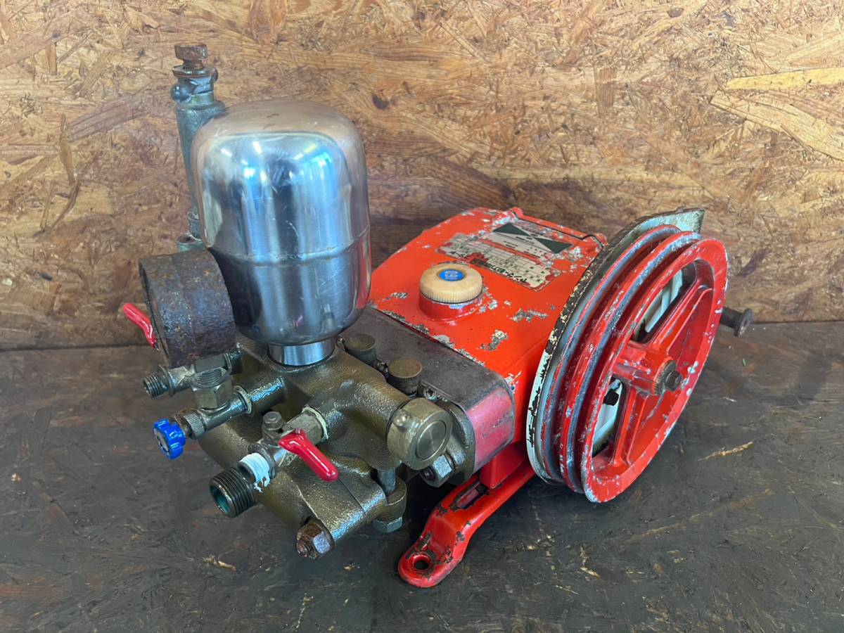 9】7 動力噴霧機 ヤンマー スターF ヤンマー防除機 単体動噴 ポンプ  