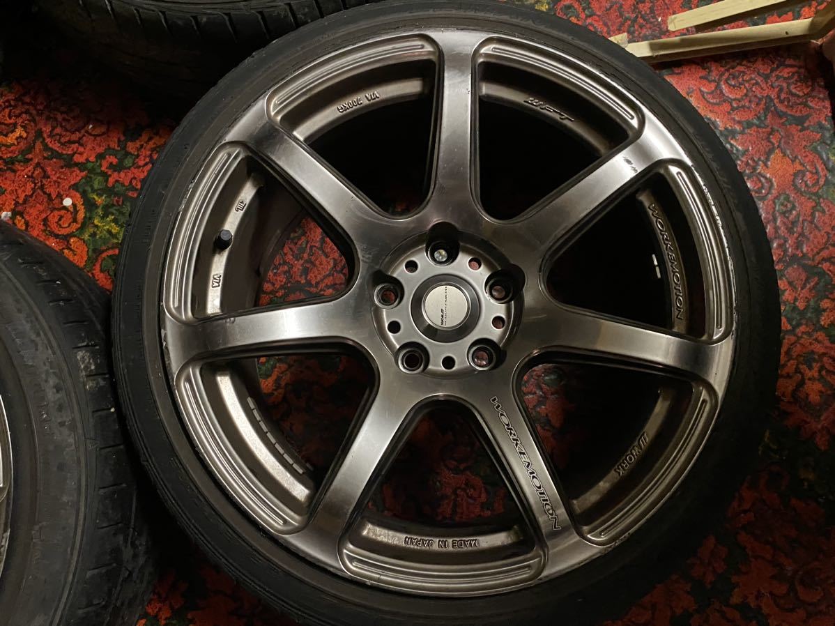 ワーク T7R エモーション 4穴 4H-100 エモーション（リム径（インチ