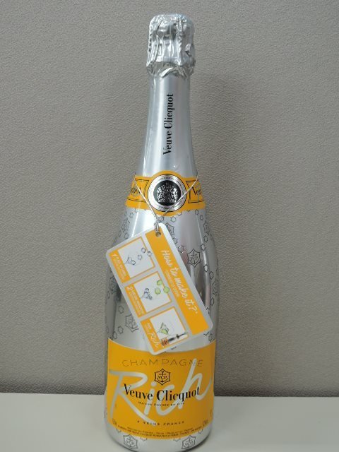 果実酒】シャンパン Veuve Clicquot Ponsardin RICH ヴーヴ・クリコ
