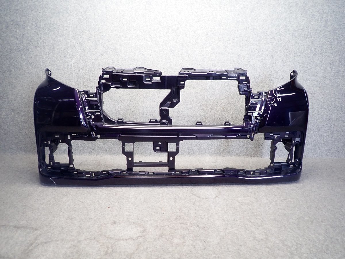 タント カスタム　LA600S　後期　トップエディション　純正　フロントバンパー　P17　パープル　52119-B2F10　296502/D15-5