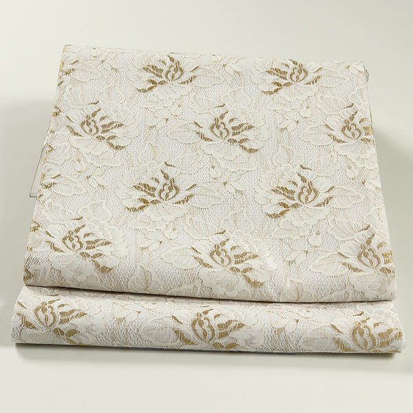 【和遊館】OFG1588　仕立付！西陣『三光金糸』「沙紗」オールシーズンレース袋帯　長尺