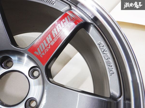 売り切り！！ RAYS レイズ VR ボルクレーシング TE37SL 鍛造 18インチ 