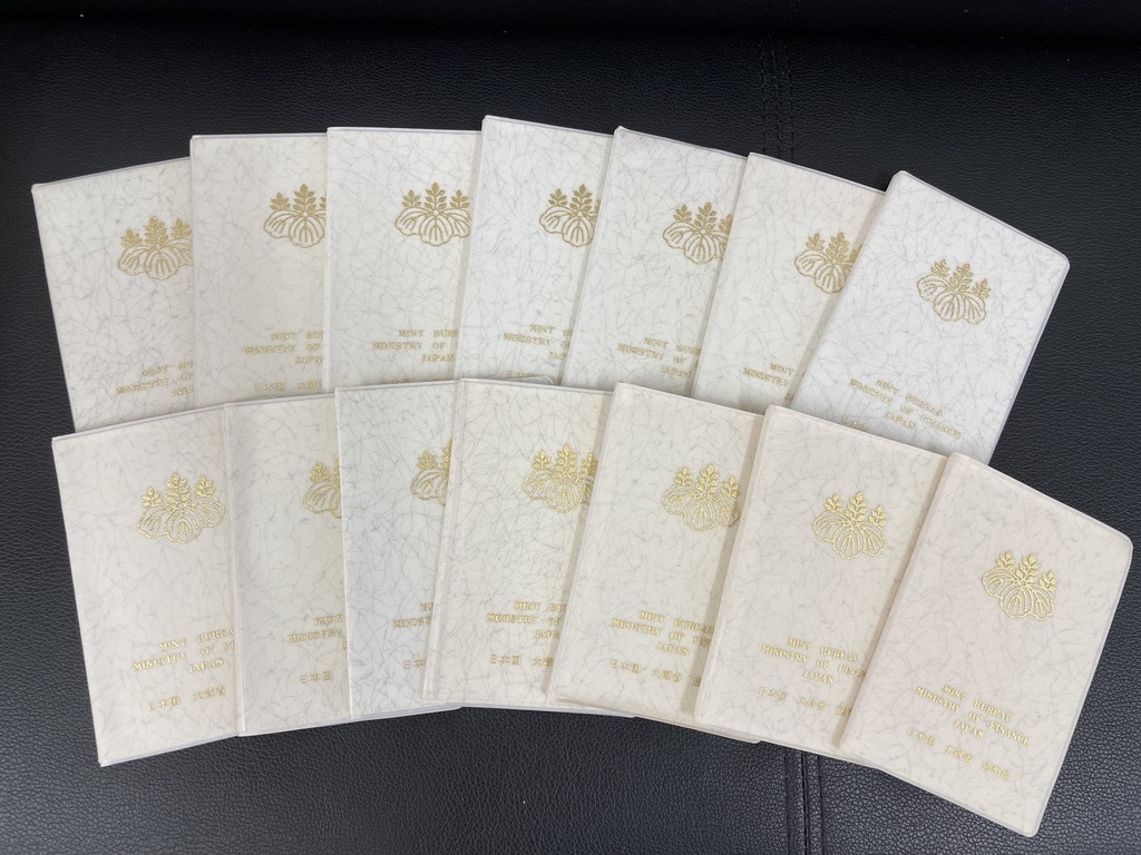１円〜♪☆1982年☆昭和57年☆貨幣セット☆ミントセット☆おまとめ14セット☆大蔵省造幣局☆記念硬貨☆MINT☆ 666円×14セット