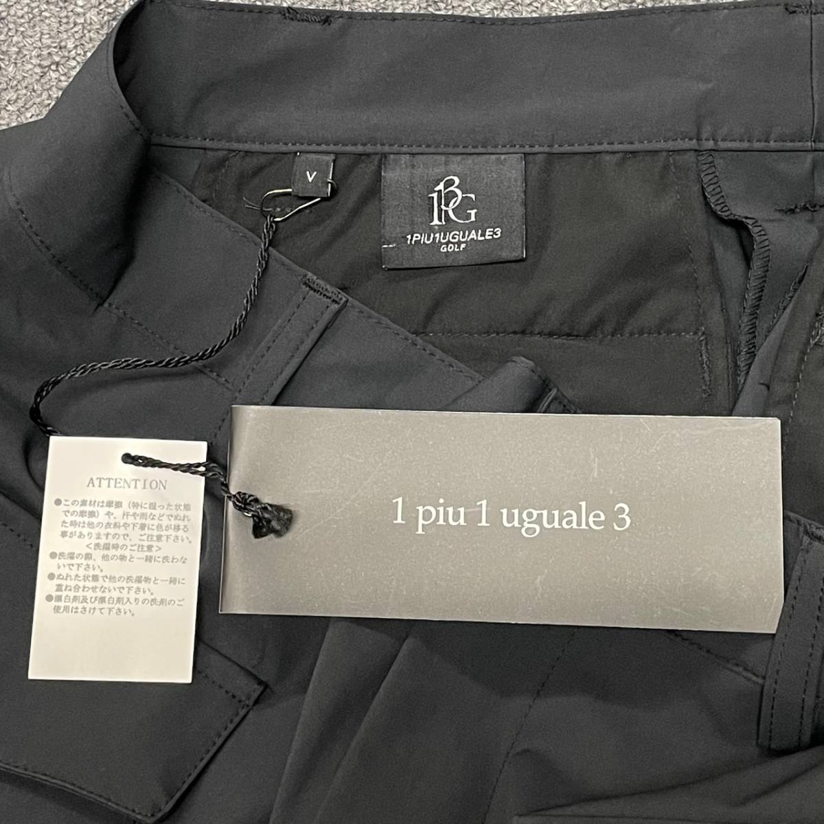 定価44000円 未使用○ 1PIU1UGUALE3 GOLF 113 GOLF SHORT PANTS