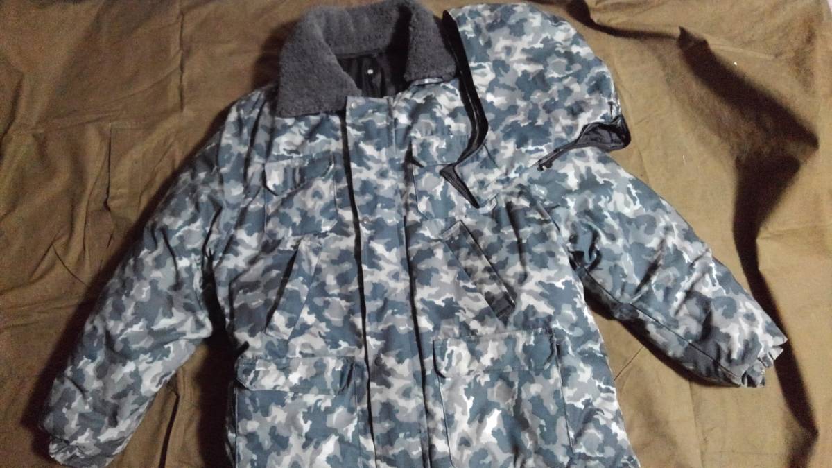 実物 ロシア　旧ロット SMK迷彩 防寒ジャケット　SPLAV　NPO-SM　チェチェン