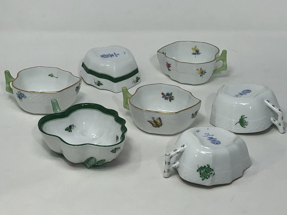 HEREND HVNGARY へレンド ハンガリー HANDPAINTED 小皿 アンティーク