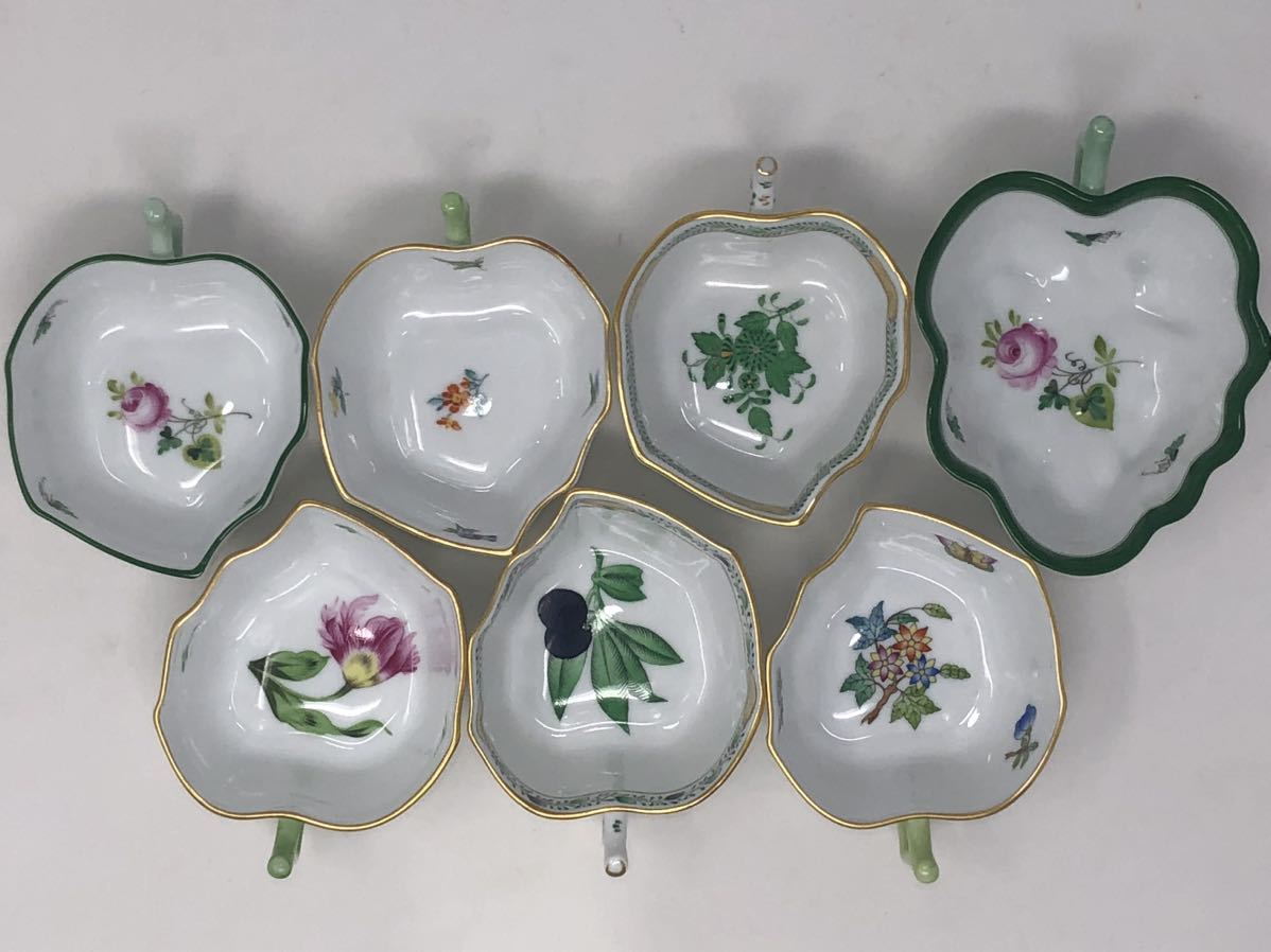 HEREND HVNGARY へレンド ハンガリー HANDPAINTED 小皿 アンティーク