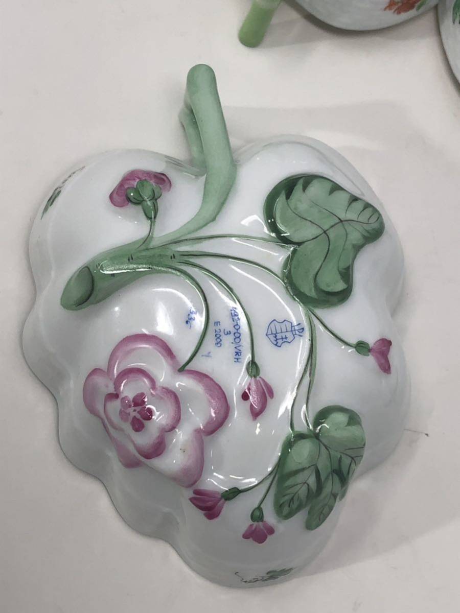 HEREND HVNGARY へレンド ハンガリー HANDPAINTED 小皿 アンティーク