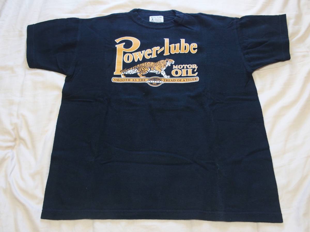 旧リアルマッコイズ Power-Lube MOTOR OIL サイズ42(L) ブラック 