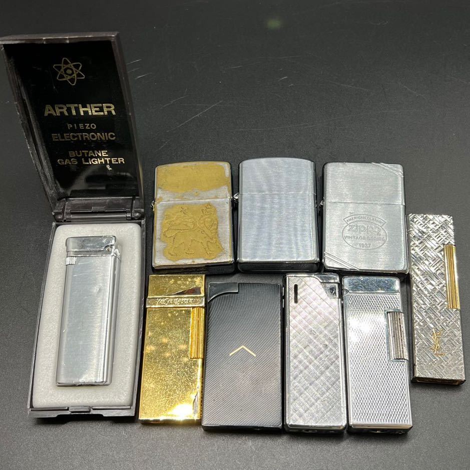 【お得，2025】 14598 1円スタート ライターおまとめ ZIPPO ジッポ イヴ サンローラン YSL等計9点 着火未確認 お買い得 a good deal レタパプラス(その他)｜売買されたオークション情報、yahooの商品情報をアーカイ その他
