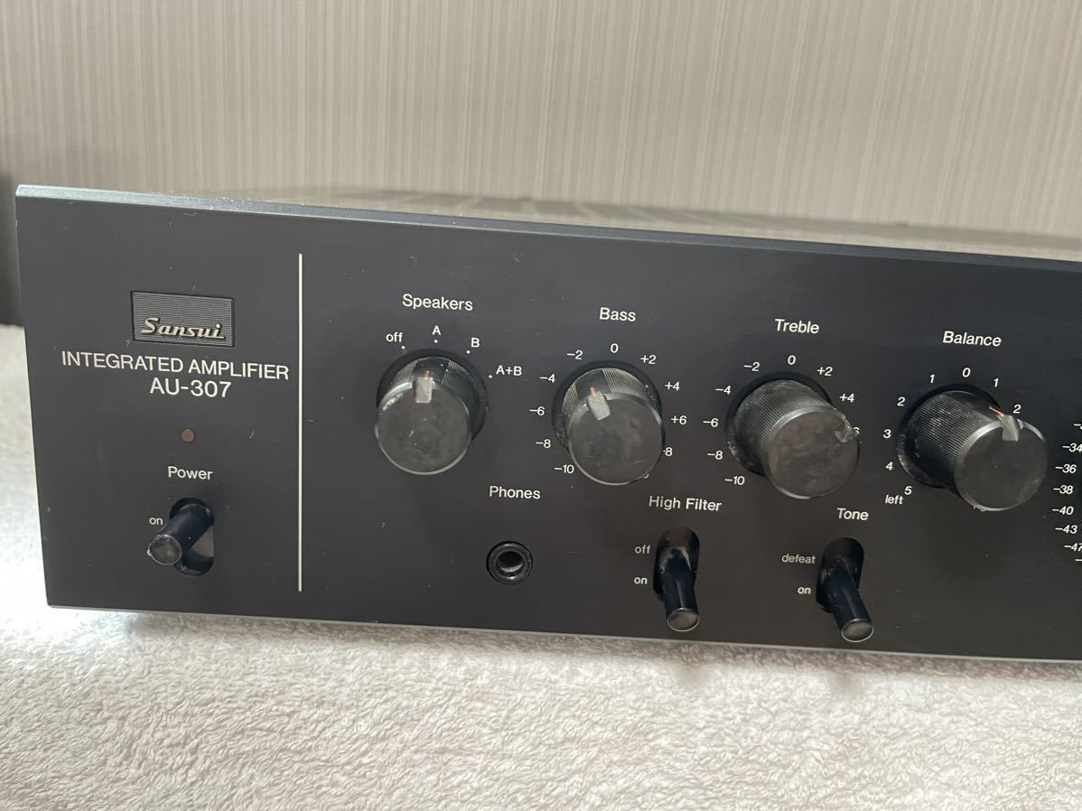 SANSUI AU-307 AMPLIFIER ジャンク