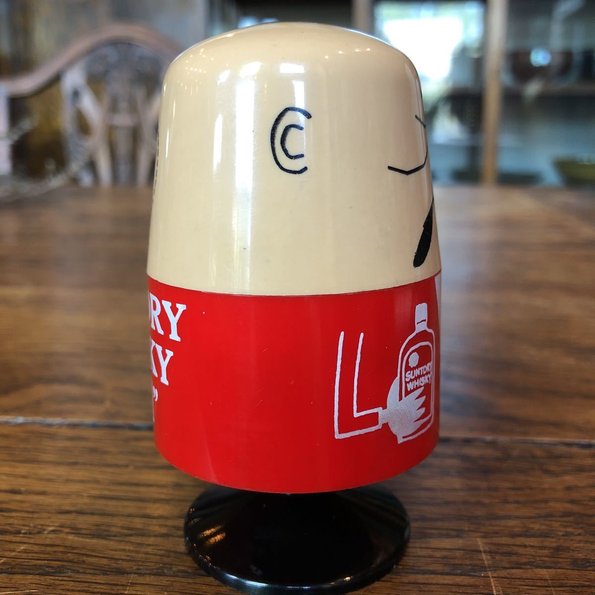 81】サントリー アンクルトリス 爪楊枝入れ SUNTORY トリス ウイスキー 
