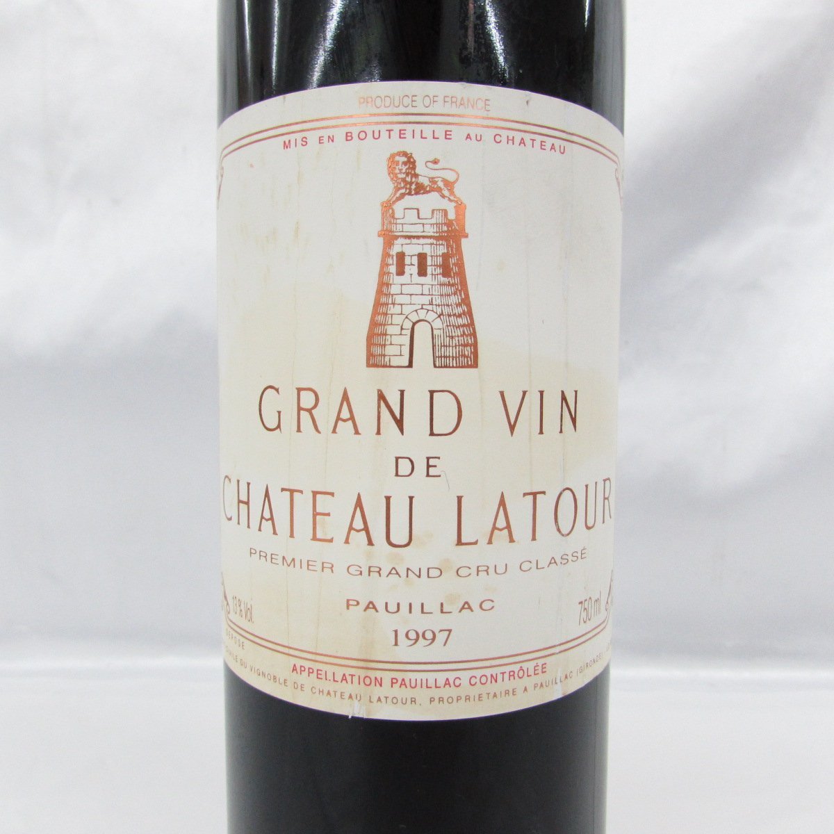 未開栓】Chateau Latour シャトー・ラトゥール 1997 赤 ワイン 750ml