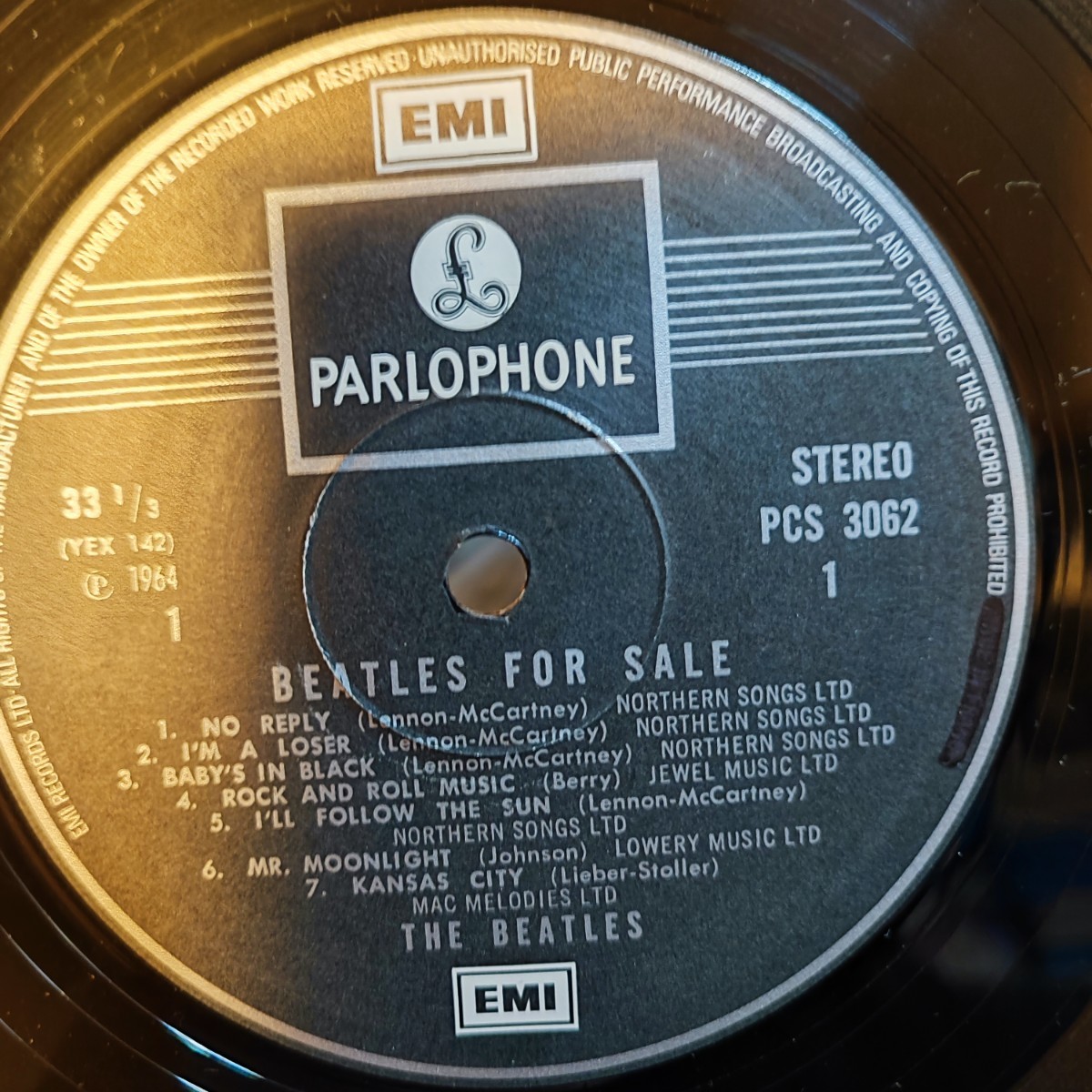 The Beatles - Beatles for Sale [Vinyl] LP FRA BEATLES For Sale フランス盤 極上 英国製