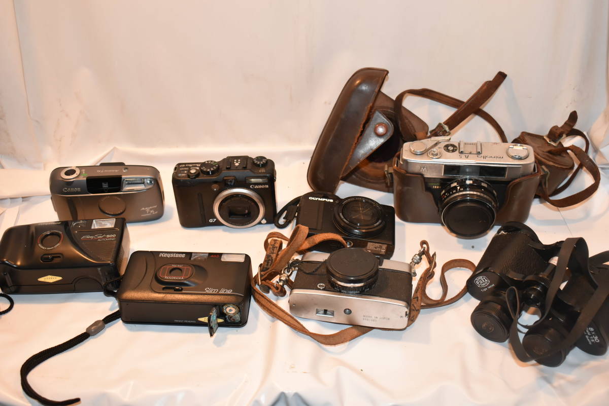 【カ-1】　CANON　MINOLTA　OLYMPUS　カメラ　まとめ