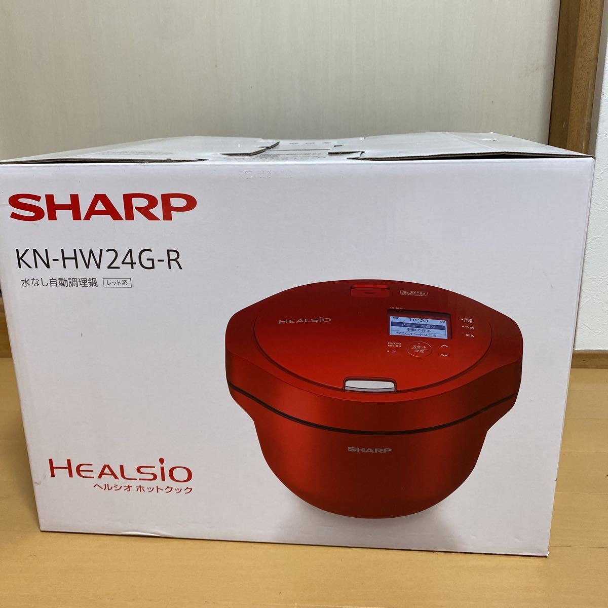 SHARPヘルシオ ホットクック 赤 【公式通販】