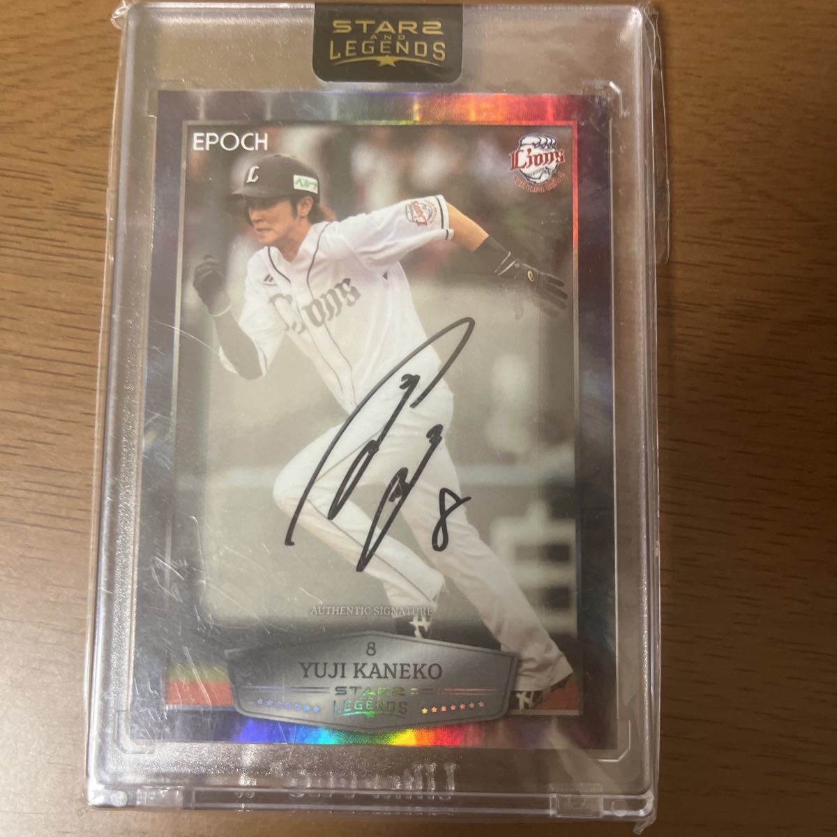 epoch 埼玉西武ライオンズ エポック 金子侑司 直筆サインカード 37枚