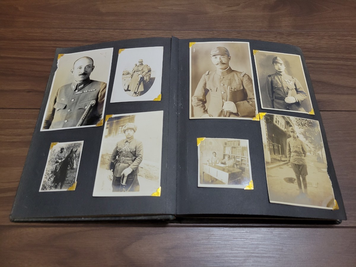 聖戦回想録 支那事変 軍隊写真アルバム 写真総数213枚 日本軍軍隊陸軍