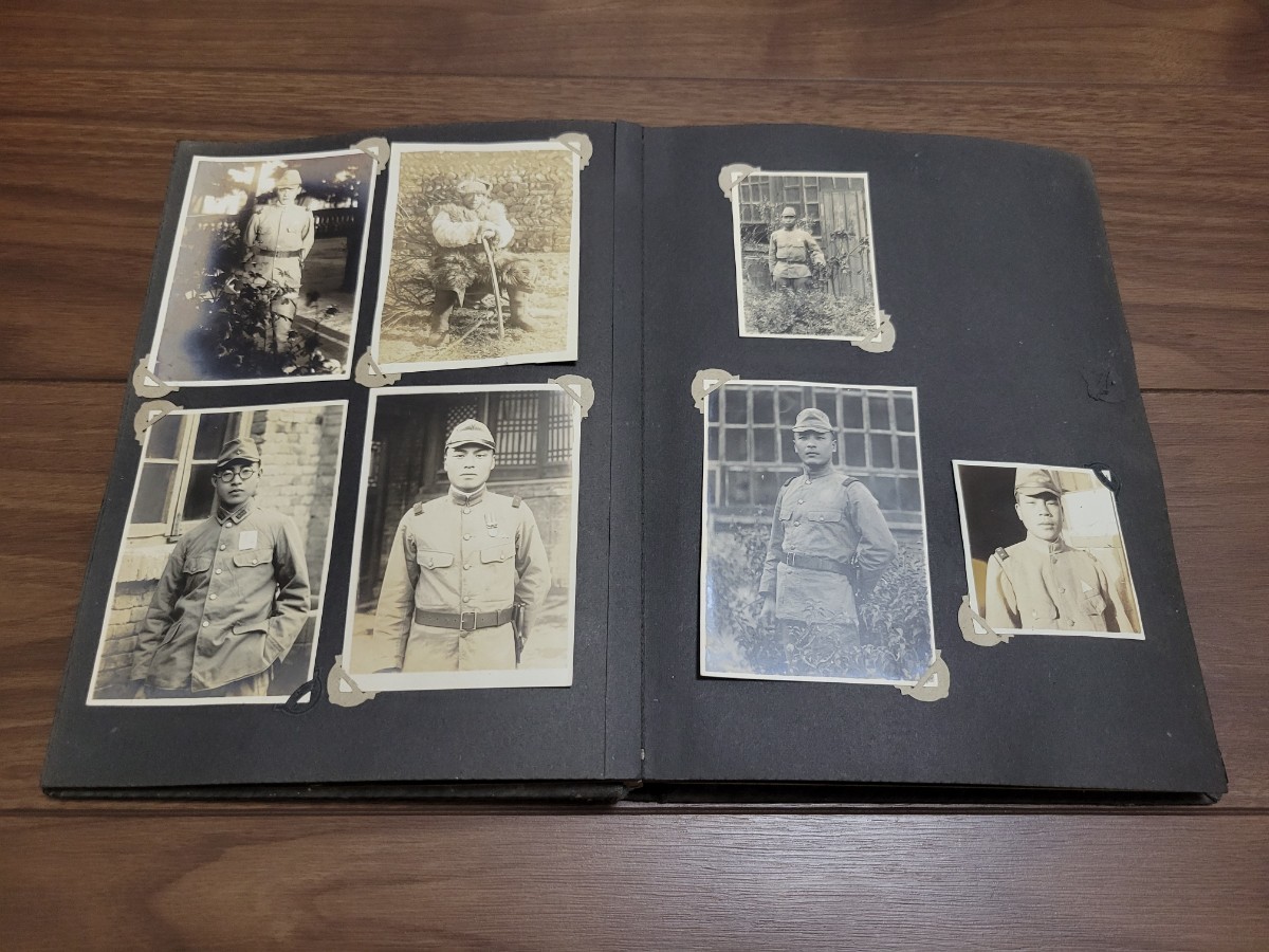 聖戦回想録 支那事変 軍隊写真アルバム 写真総数213枚 日本軍軍隊陸軍