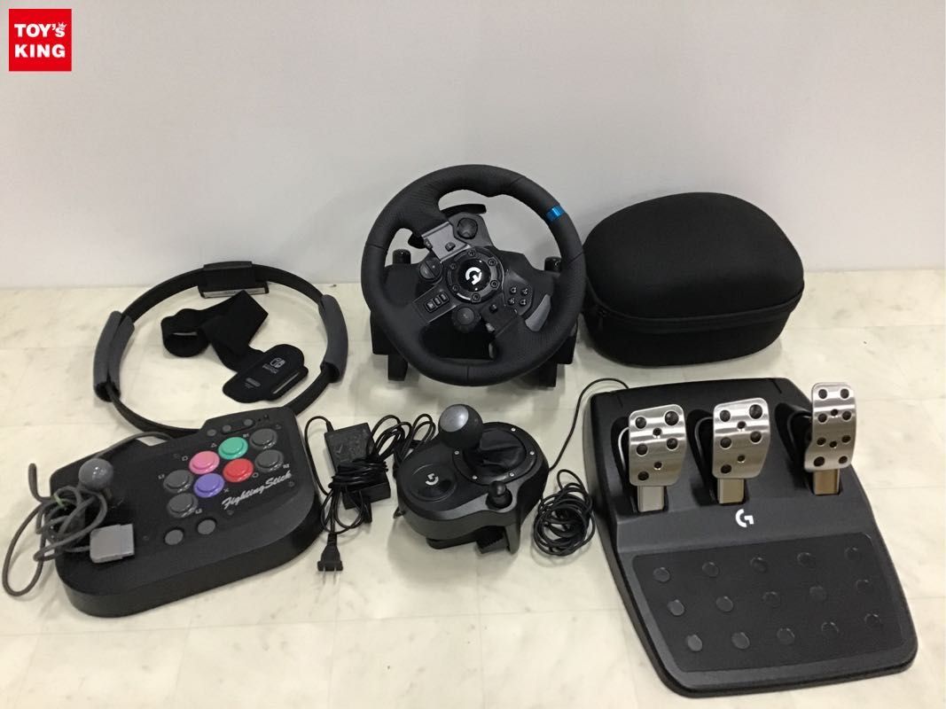 1円〜 同梱不可 ジャンク ロジクールG923レーシングホイール