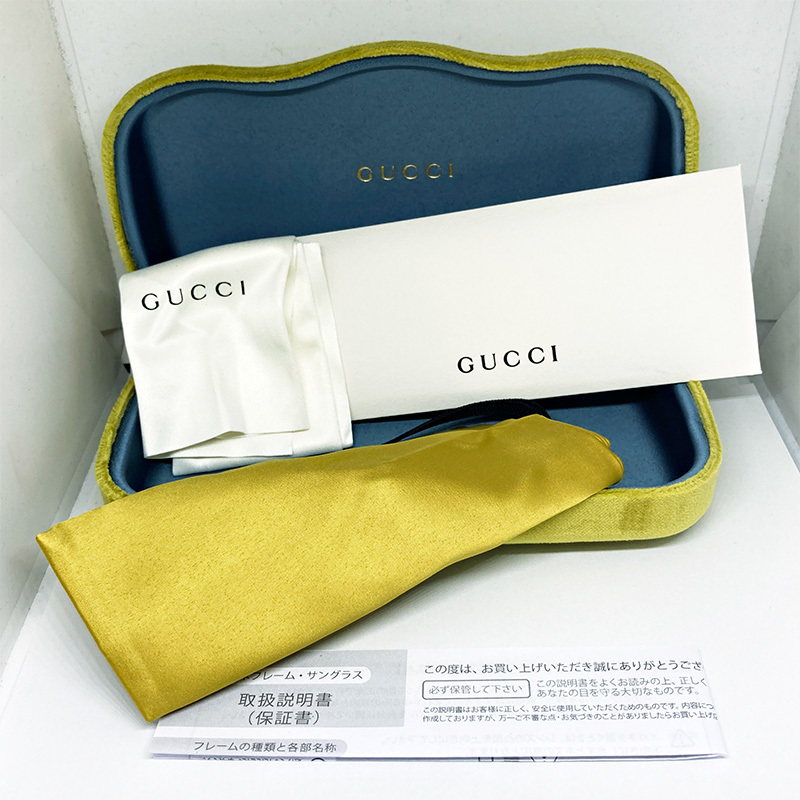 GUCCI グッチ 正規品 眼鏡フレーム GG1356OJ-003 グレー クリア GUCCI グッチ 正規品 眼鏡フレーム GG1356OJ-003 グレー クリア