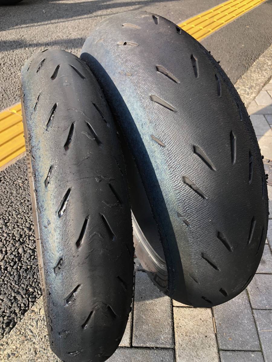 F）120/70ZR17（R）190/55ZR17 ミシュラン製 パワーGP ※送料は説明文に