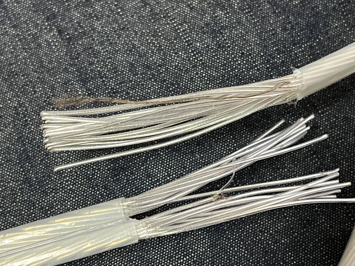 未使用 QED Signature Revelation スピーカーケーブルペア 約1.56m