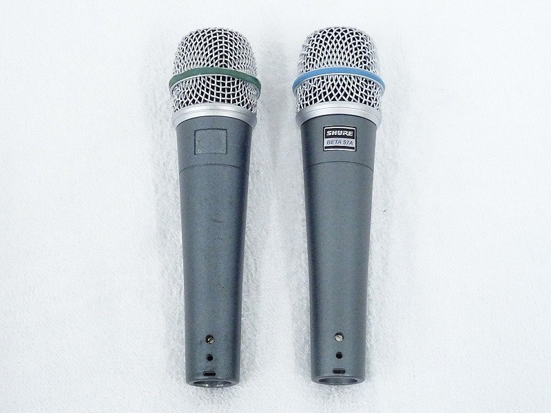 楽器・機材 SHURE BETA 57A ダイナミックマイク ケース付き