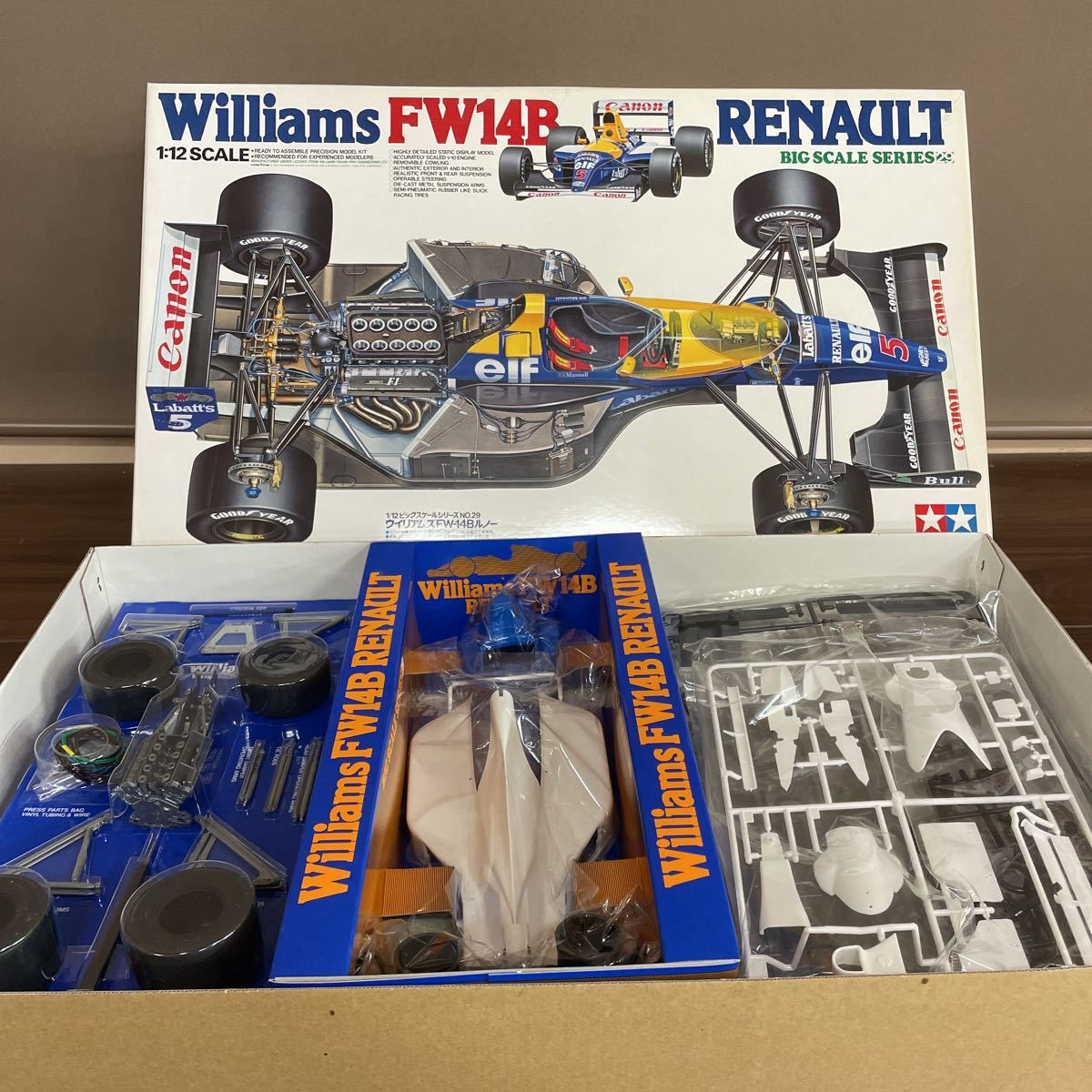 未組立】TAMIYA タミヤ Williams FW14B RENAULT ウィリアムズ ルノー 
