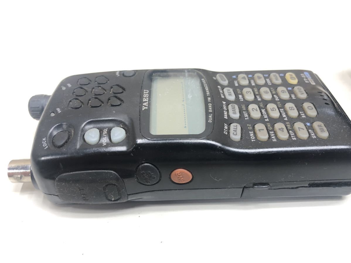 A118) YAESU DUALBAND FM TRANSCEIVER トランシーバー FT-51 PA-10A