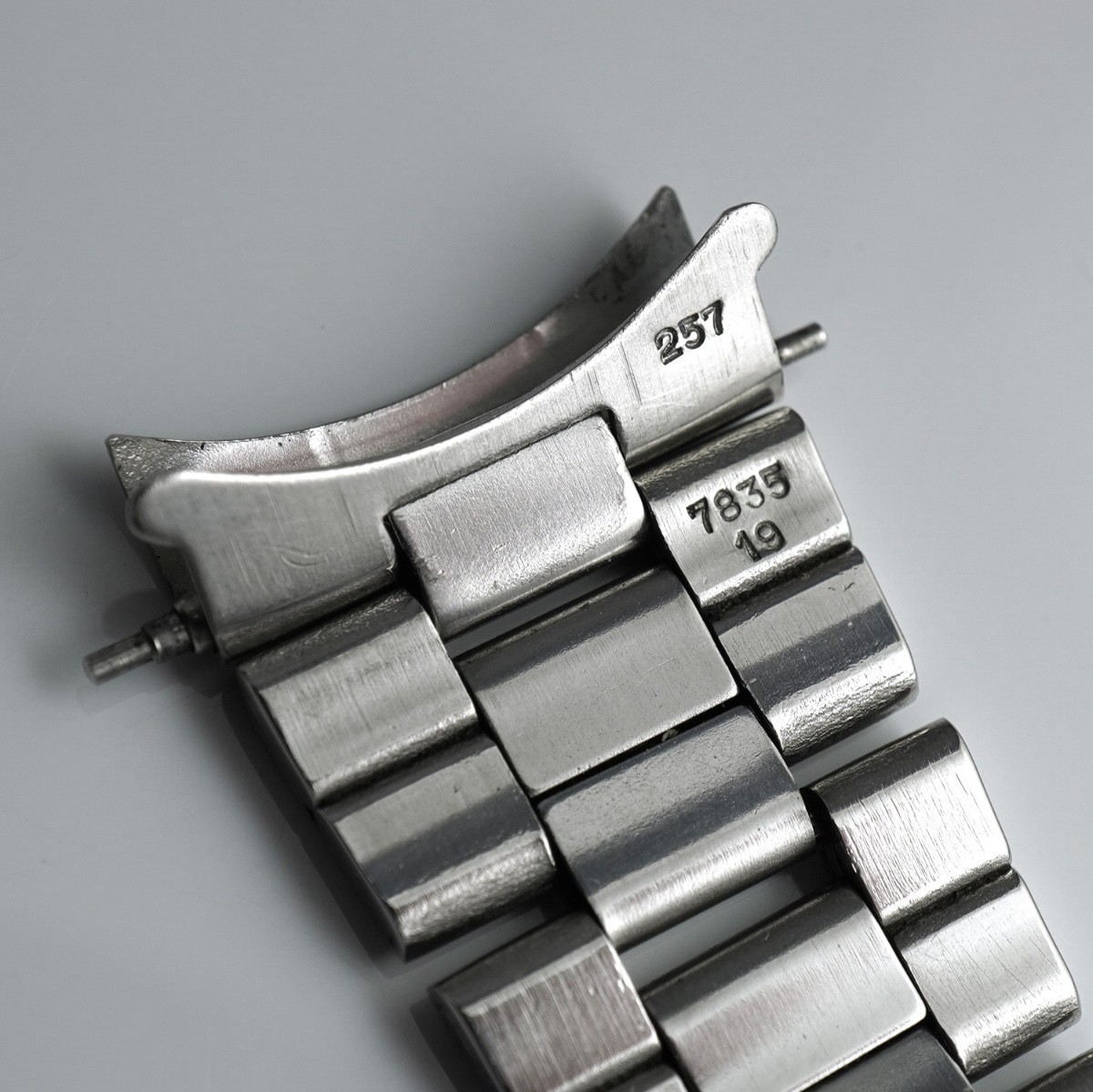 ROLEX 19mm 7835 純正 巻きブレス 1971年製 弓カン 257 ロレックス