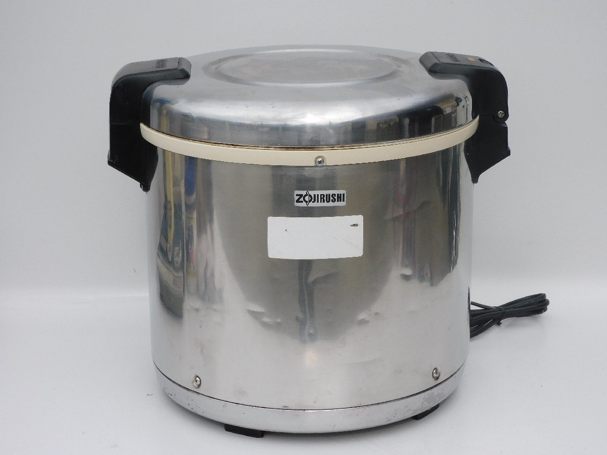 【動作品/送料無料/a】象印マホービン 業務用電子ジャー THS-C80 白米保温容量8.0L（4升4合） 100V 77W 大型 中古 厨房機器