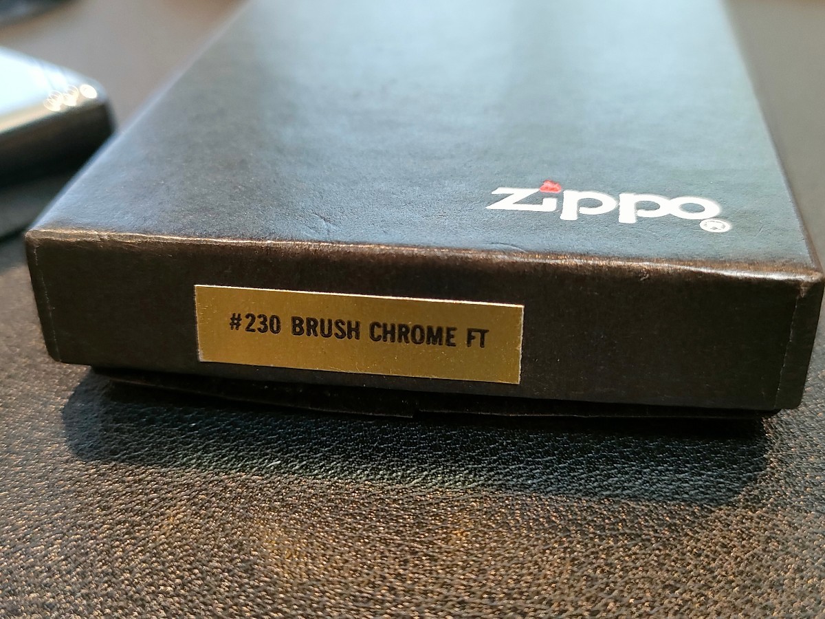 1円〜☆凖未使用☆ZIPPO AMERICAN CLASSIC VINTAGE SERIES 1937 #230 BRUSH CHROME FT☆ジッポ ジッポーライター CLASSIC ZIPPO ジッポー